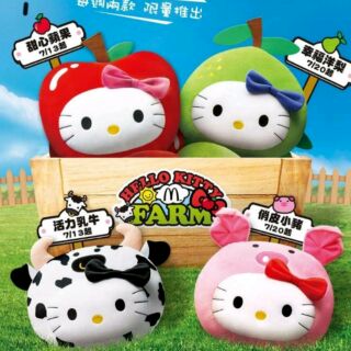 現貨2016麥當勞麥麥幫仲夏農場 Hello Kitty抱枕