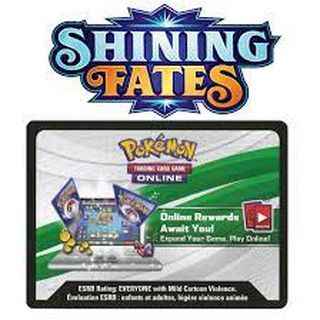SS4.5 Shining Fates Pokemon 寶可夢 序號 TCG PTCG online 美版 國際版