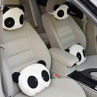 可愛的創意熊貓汽車頸枕頭枕枕墊