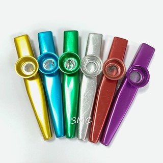 【展韻音樂】KAZOO 卡祖笛 共有6色 (紅, 藍, 綠, 金, 銀, 紫) 可加購紙盒 笛膜 吹嘴蓋 保護套 卡族笛