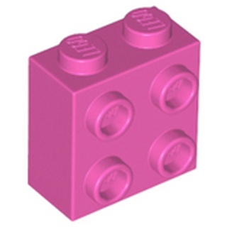 LEGO 樂高 22885 暗粉色 1x2x1 2/3 轉向磚 6132426 大頭 Brickheadz 必備