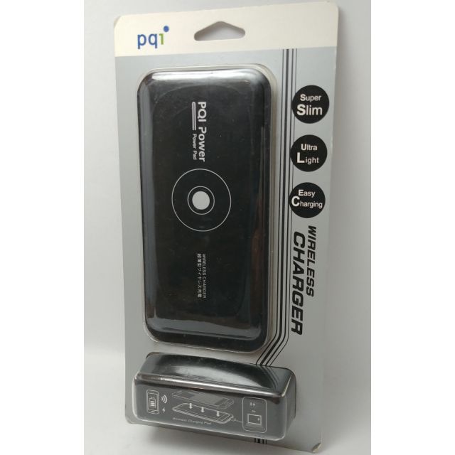 【台灣製造】 pqi power pad 101 無線充電盤(黑)