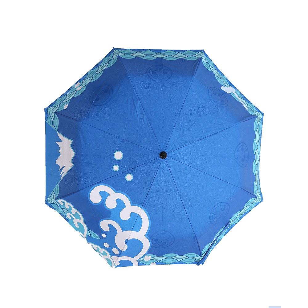 太鼓達人半自動開關伸縮雨傘 (藍)【現貨】【GAME休閒館】