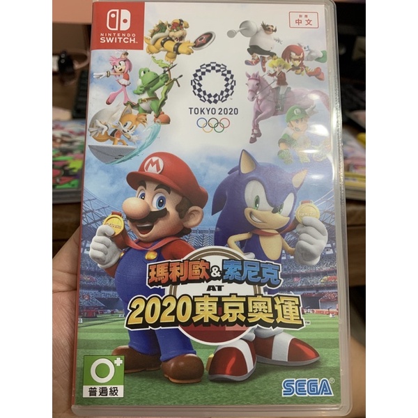 二手 switch遊戲 2020東京奧運 瑪利歐&amp;索尼克