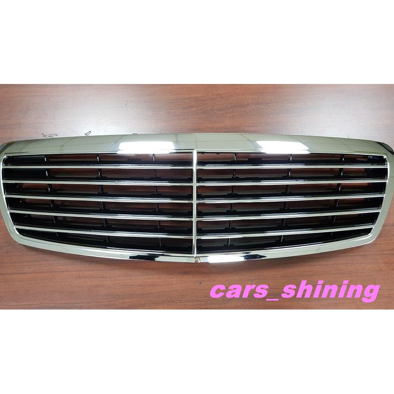 cars_shining 全新 賓士 W211 中網 2002-2006 E280 E320 E350 鍍鉻精品