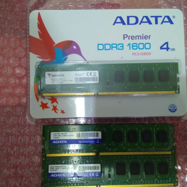 蔡先生預訂 威剛DDR3 1600 4G*2+Umax 4G *1