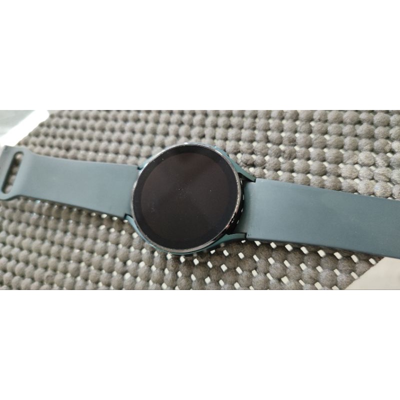 90%新展示福利手錶 R870 Samsung Watch4 44mm 冷杉綠錶帶防水 中古二手舊機手機平板筆電折抵貼換