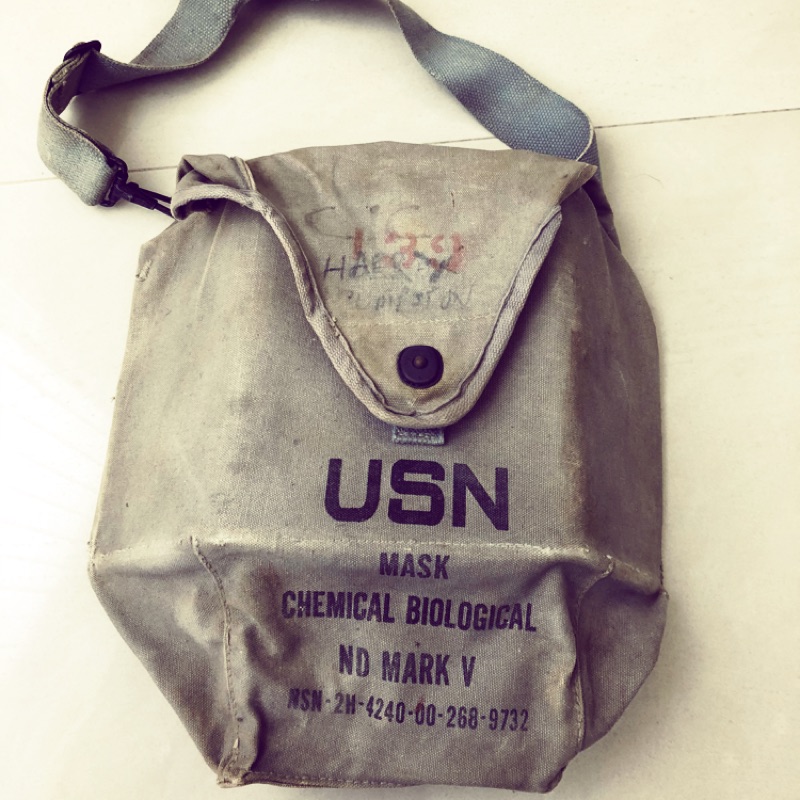 USN 美軍公發 防毒面具包