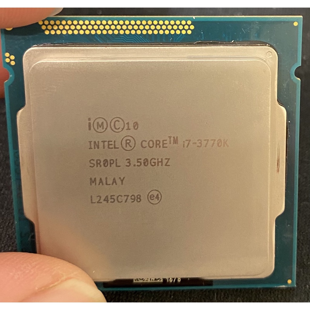 英特爾 INTEL 四核 i7-3770K 超頻 二手