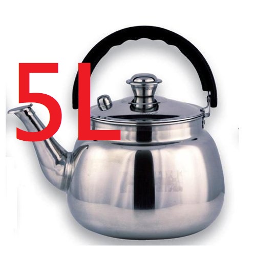 [老王五金] 賓士牌 5L 笛音 茶壺 304不銹鋼 開水壺 笛音壺 水壺 茶具 5公升 泡茶