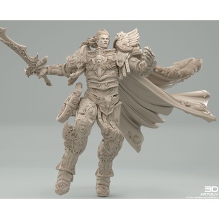 Tazo工坊[3D]Giant Narcissist Pose2自戀狂戰士(送頭盔）Pose2 3D列印模型GCP