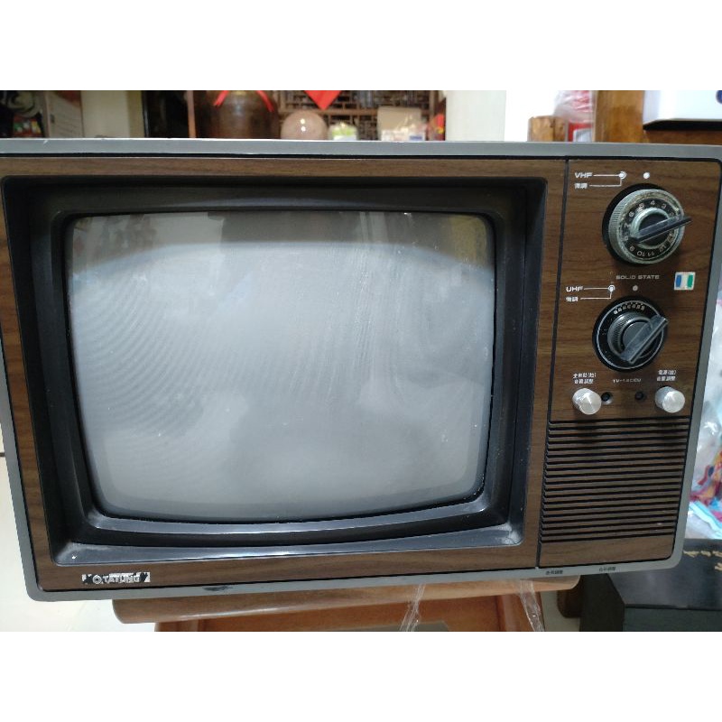 降價 早期古董 大同電視 旋轉轉台 13吋