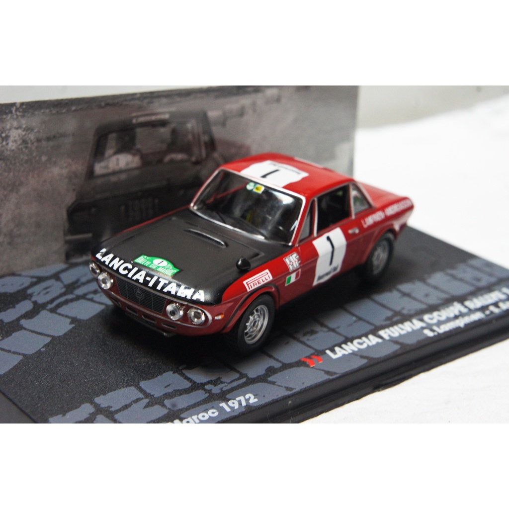 【現貨特價】1:43 Altaya Lancia Fulvia Coupe 1.6 HF Rallye 1972