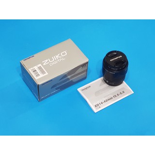 奧林巴斯Olympus Zuiko Digital 14-42mm F3.5-5.6 單眼鏡頭 原廠(盒裝+鏡頭+遮光罩