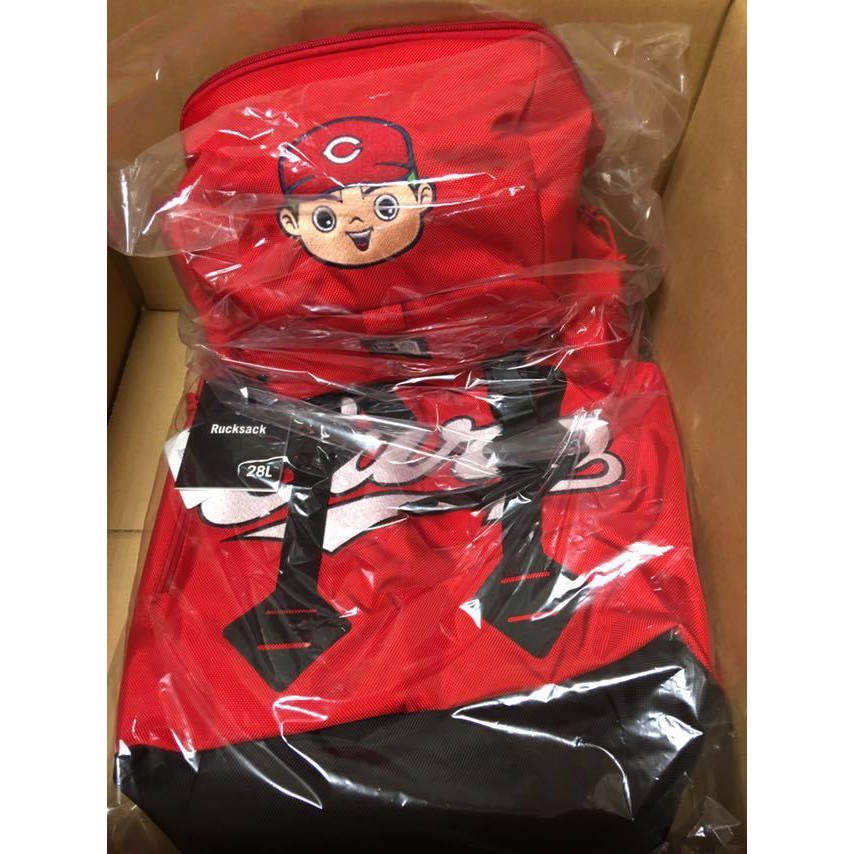 (記得小舖)日本職棒商品 廣島東洋鯉魚 2019 會員限定商品 new era 裝備背包 500個限量