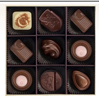 GODIVA金裝巧克力禮盒9顆裝『專櫃貨 日期最新 品質有保障』