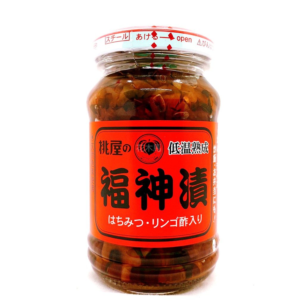 日本 桃屋福神漬醃製蔬菜 福神漬 桃屋 桃屋福神漬 145g 咖哩菜 咖哩小菜