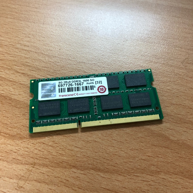 創見 DDR3L 1600 8G