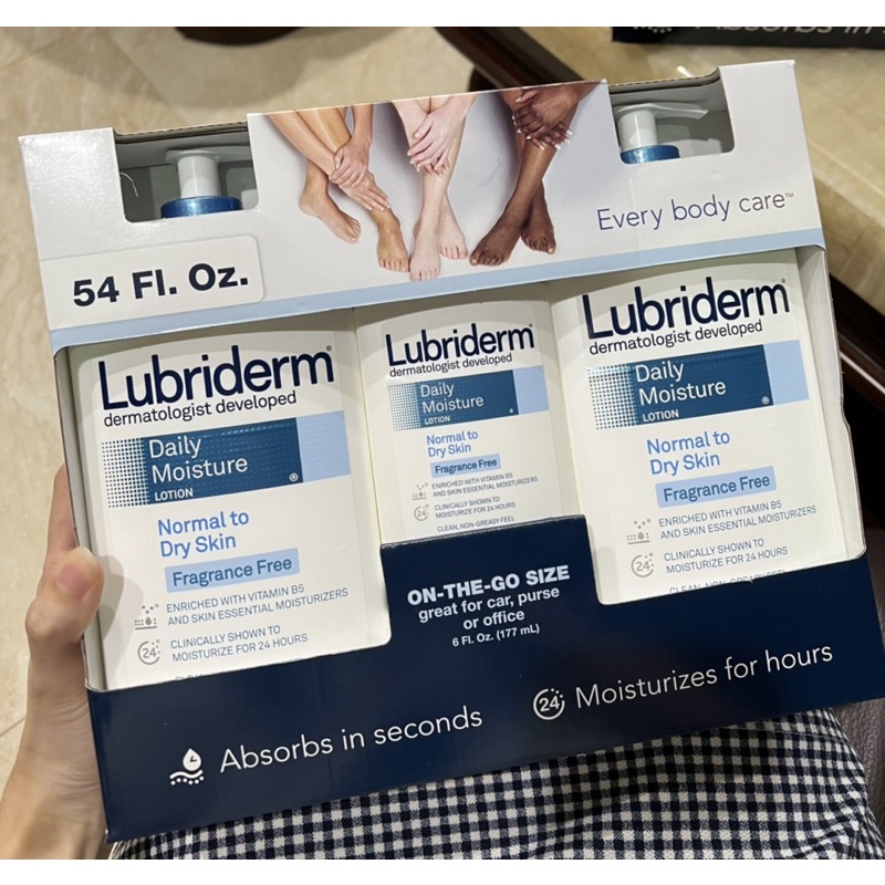 (快速出貨)Lubriderm lotion 嬌生滋養乳液 身體保濕乳液 無香
