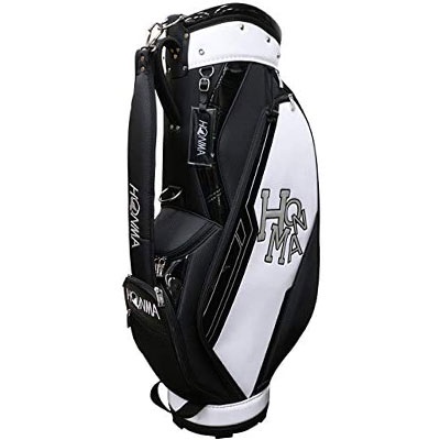 HONMA Golf Caddy Bag 9吋 #CB-52008 ,黑/白 球袋(僅供面交)