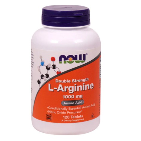 ❤️美國❤️NOW Foods 精氨酸加強版L-Arginine Double Strength 1000mg 120粒