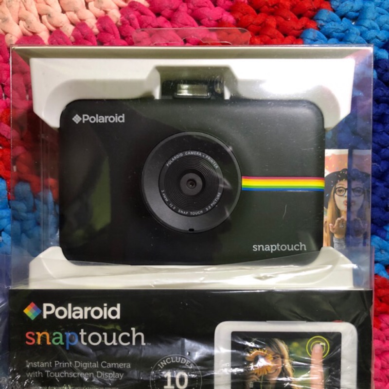 Polaroid SNAP TOUCH -黑$3199 免運（LED燈掛飾+20張相紙+專用皮套）