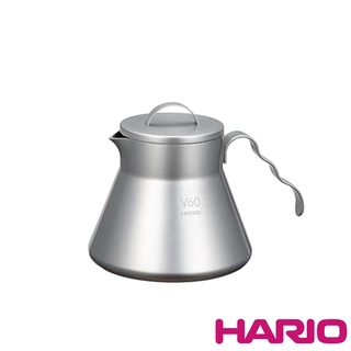 小金｜HARIO V60 戶外用金屬咖啡壺 O-VCSM-50-HSV （ 戶外 露營 手沖 咖啡壺 ）