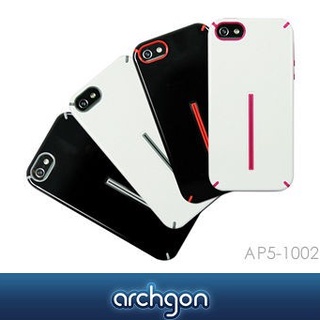 archgon iphone 5 / 5s / se 插卡式雙重保護殼-四色可選擇 (ap5–1002)