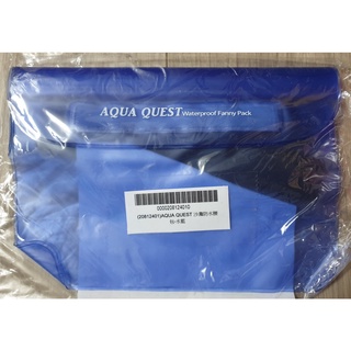 全新 AQUA QUEST PVC 沙灘防水腰包 水藍色 防水袋 漂流包 防水包