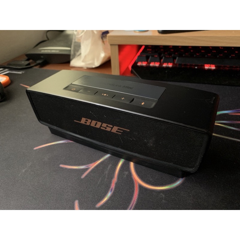 Bose SoundLink Mini II 藍牙喇叭 金色限量版 二手