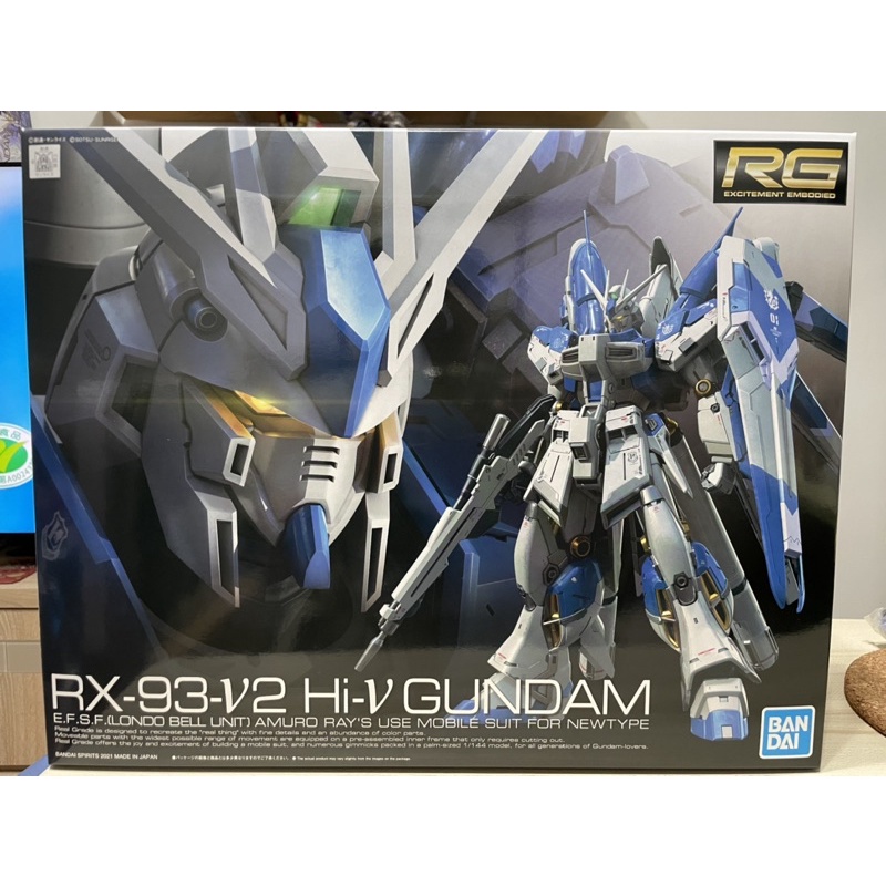 BANDAI 萬代 鋼彈模型 RG#36 1/144 RX-93-ν2 Hi-ν 鋼彈 Hi-nu 海牛