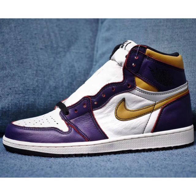 jordan 1 og defiant sb lakers