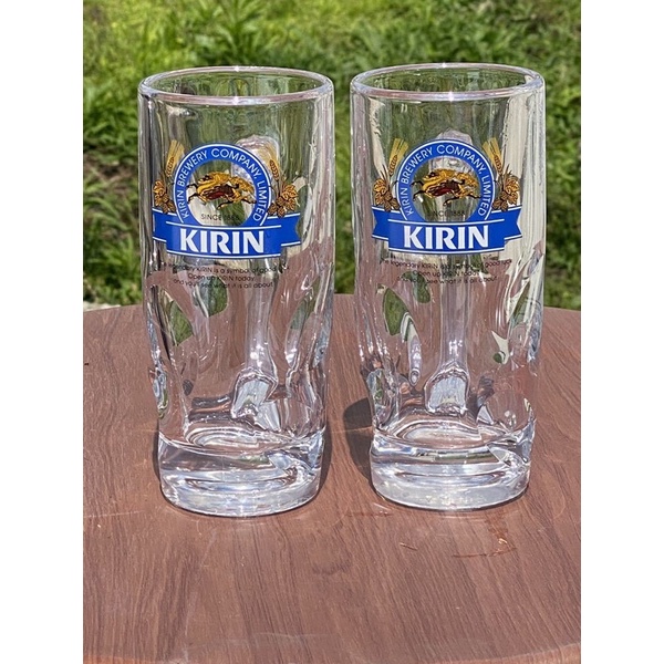 現貨🔥 慶祝夏天 喝啤酒 ～日本帶回 KIRIN 麒麟 啤酒杯 極致 握把杯 藍標 玻璃杯 水杯 朝日 三得利 台啤