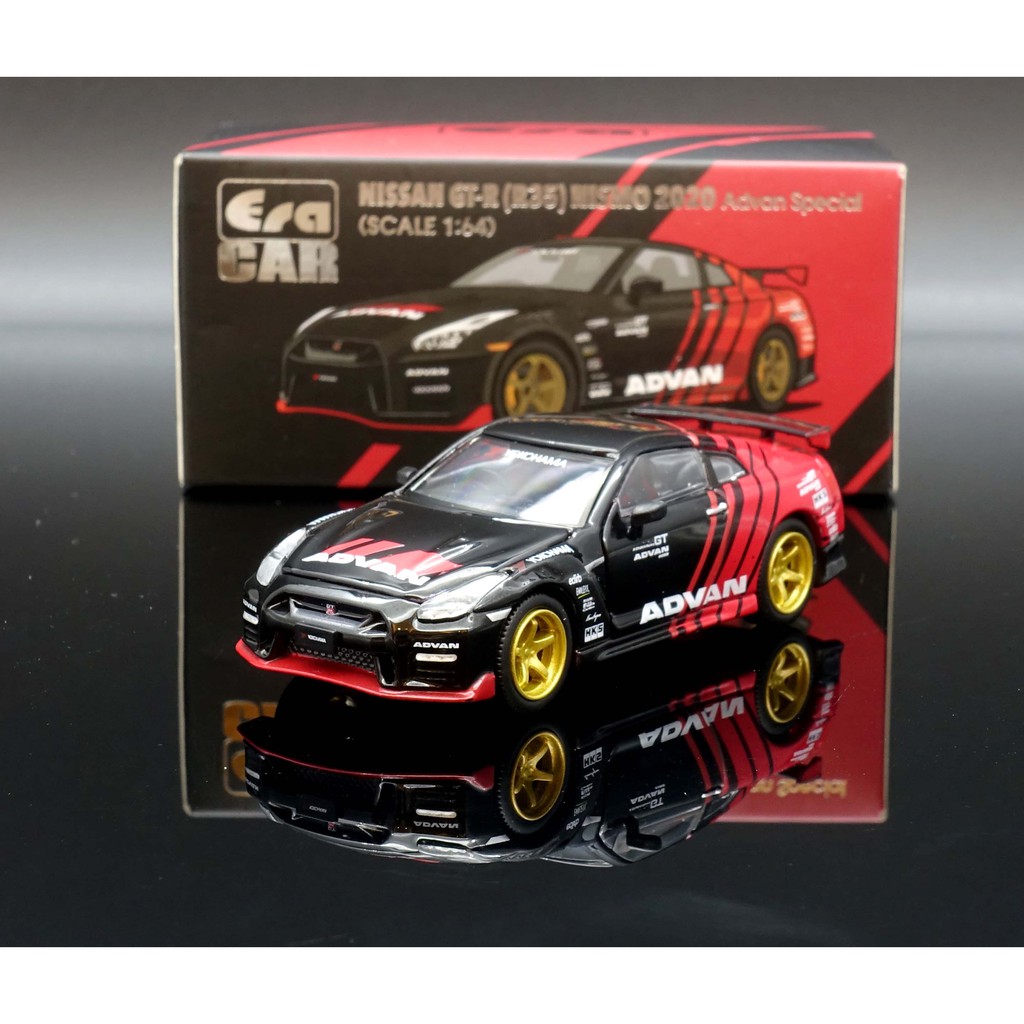 Era Car 1/64 Nissan GT-R R35 Nismo 2020 Advan MASH | 蝦皮購物