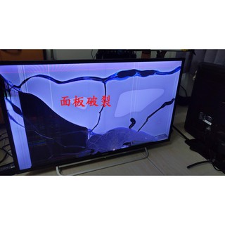 索尼新力 SONY KDL-40W600B《主訴：面板破裂 》維修例項