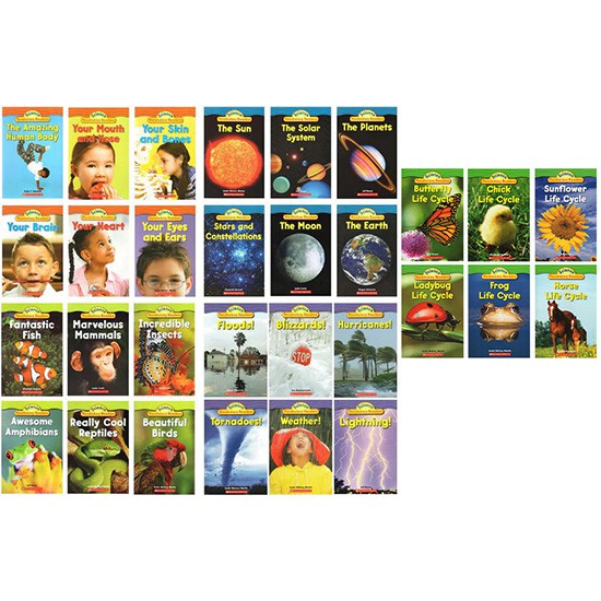 Scholastic Science Vocabulary Readers Set 自然科學 英文讀本 單套【歌德書店】 蝦皮購物