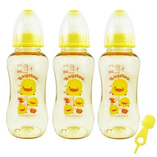黃色小鴨 PiYO PiYO 標準口徑葫蘆PES奶瓶特價組