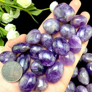 天然紫水晶原石擺件裸石毛料水晶礦物標本療愈能量石魚缸風水石