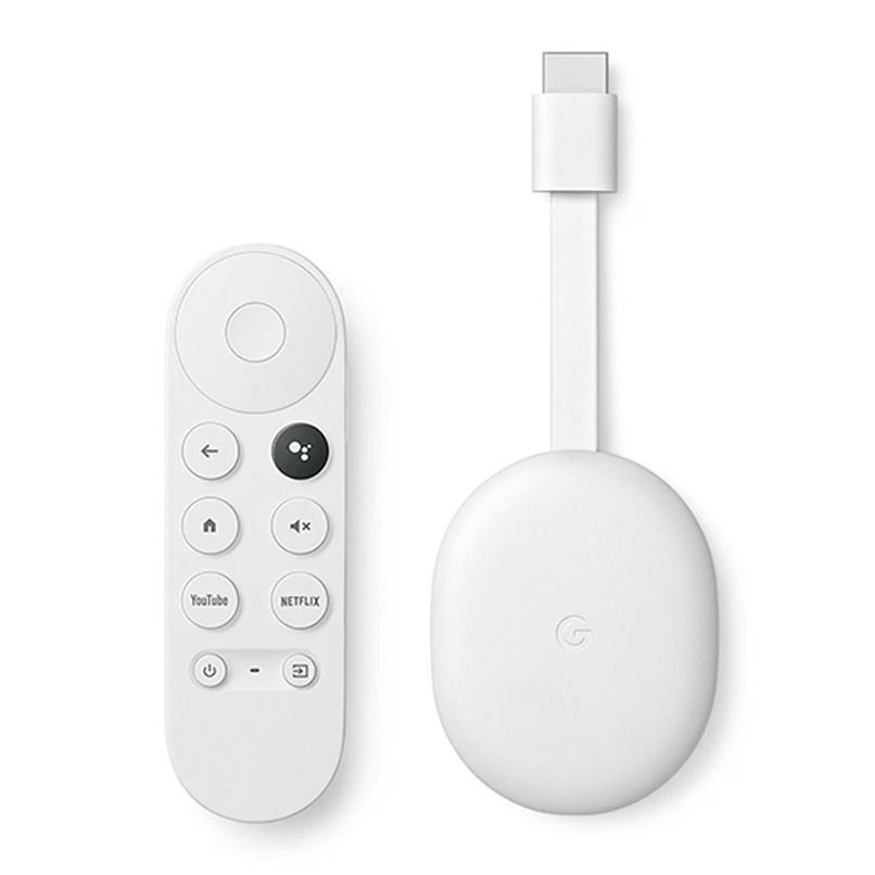 Google Chromecast 4 Google TV四代 4K電視盒支援Netflx Disney+ 台灣公司貨