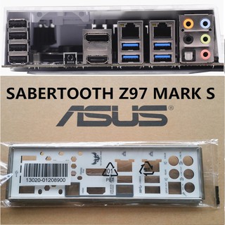 ASUS 華碩 SABERTOOTH Z97 MARK S 劍齒虎 Z97 全新原裝加厚抗輻射 後檔片後檔板