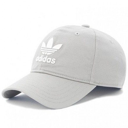 ADIDAS Originals Trefoil Cap 灰帽 三葉草 愛迪達 鴨舌帽 老帽 愛迪達帽 BK7282