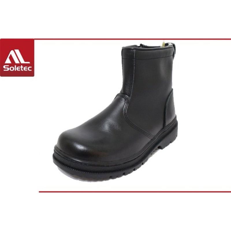 《大腳怪》soletec 超鐵 中統高級面皮安全鞋-E9807 防釘安全鞋 防壓工作鞋 電悍工作鞋