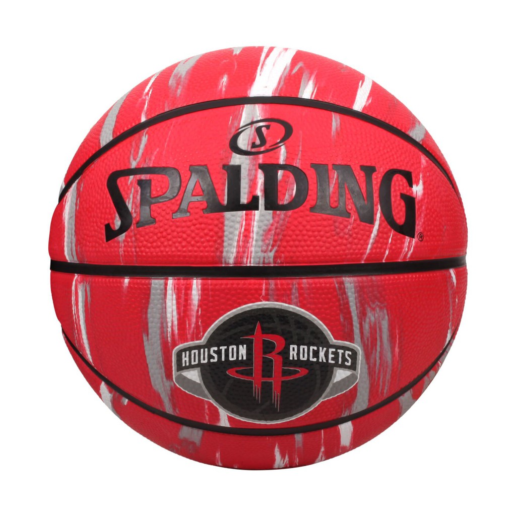 【時代體育】SPALDING  斯伯丁  NBA隊徽-火箭 #7室外籃球 SPA84150