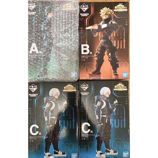 【一番賞】我的英雄學院 劇場版 世界英雄任務 緑谷出久 / 爆豪勝己 / 轟焦凍 / 奮進人 安德瓦