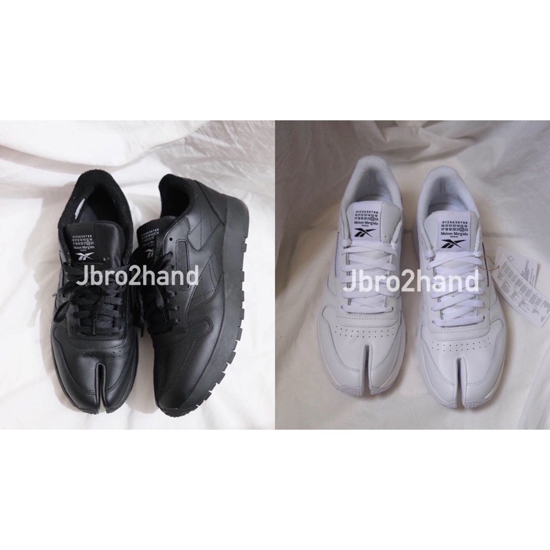 (Jbro2hand)MAISON MARGIELA × REEBOK TABI 黑/白 分趾鞋 日本代購 日本連線