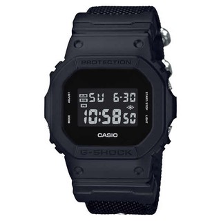 G-SHOCK / DW-5600BBN-1 / 卡西歐 CASIO [官方直營] Military Black軍事黑