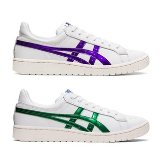 R'代購 ASICS TIGER GEL PTG 澤北榮治 亮面漆皮低筒 紫綠白 1191A089 104 105 男女