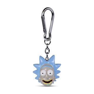 【瑞克和莫蒂】Rick and Morty - 瑞克3D鑰匙圈