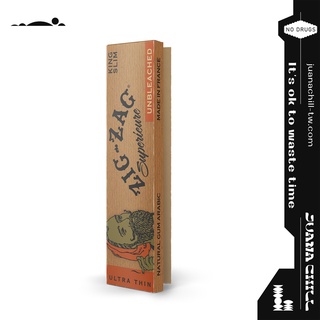 【Juana Chill】Zig Zag 未漂白有機煙紙｜Unbleached Slim Rolling Papers