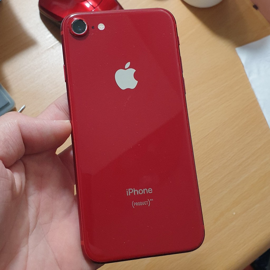 Apple iPhone8 限量 紅色 iphone 8 4.7吋  256G 功能正常  外觀約95成新 原廠盒裝